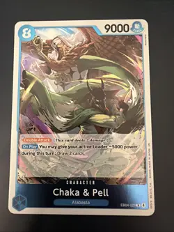 One Piece The Azure Sea’s Seven OP14-EB04 Chaka & Pell EB04-023 R English - Image 1