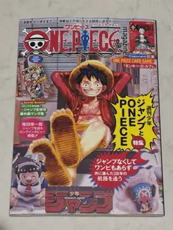 One Piece Magazine Volume 20 inc. Sealed Monkey D. Luffy SR ST21-014 Japanese - Image 1