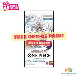 One Piece Card Game Booster Box OP01-OP10, EB-01 - 02+ FREE OP-05 Pack! (KR ver) - Image 2