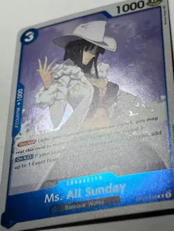 Ms. All Sunday OP01-079 Romance Dawn Foil One Piece Card Game - Image 2