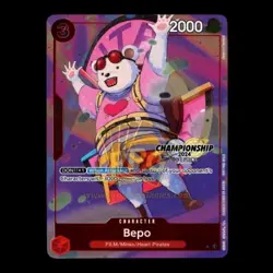 Bepo P-019 (CS 2024 Celebration Pack) One Piece Card Game - Image 1