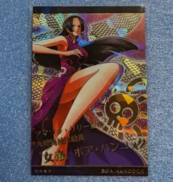 Sale! One Piece wafer card Boa Hancock GR No.9-15 Holo Japanese - Image 1