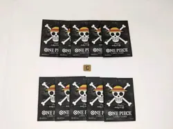 Mokey D Luffy 10 sleeves pirate Flag One Piece Official Limited card sleeve - Image 1