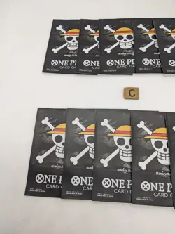 Mokey D Luffy 10 sleeves pirate Flag One Piece Official Limited card sleeve - Image 2