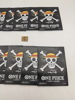 Mokey D Luffy 10 sleeves pirate Flag One Piece Official Limited card sleeve - Image 4