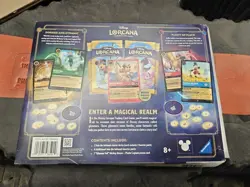 Disney Lorcana Costco Inklands Bundle Box Pirate Mickey Foil Promo *Damaged Box - Image 2