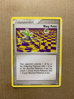Warp Point 85/95 EX Team Magma vs Team Aqua - Common Pokemon Card - NM/Mint - Image 1