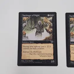 Lot of 2 Harbinger of Night Mirage Magic The Gathering MTG Cards (1996) NM/M - Image 2
