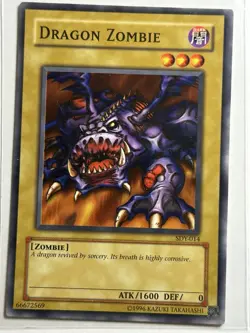 Dragon Zombie Common Starter Deck: Yugi SDY-014 LP YuGiOh Card - Image 1