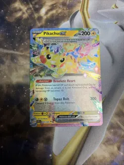 Pokemon Pikachu TCG Surging Sparks EX Double Rare Holo Card 057/191 - Image 1