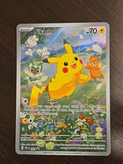 Pikachu Promo SV: Scarlet & Violet Promo Cards 088 Black Star NM - MINT SVP Holo - Image 2