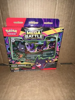 Pokemon TCG Mega Gengar Ex Battle Deck Factory Sealed 2025 New Trading Cards - Image 1