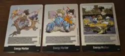 Energy Marker(E-72)(E-74)(E-79)Silver Manga Booster 02 Dragon Ball Card English - Image 1