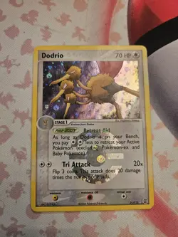 Pokemon TCG Dodrio EX FireRed & LeafGreen Reverse Holo Rare Card 21/112 - Image 1