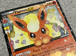 Pokemon Card - Flareon EX - 2016 - RC6/RC32 - Utra Rare Holo - LP! - Image 1