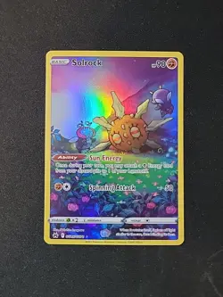 Solrock GG15/GG70 Crown Zenith Galarian Gallery Holo Pokemon TCG Card NM - Image 1