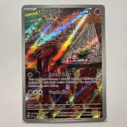 Pokemon Scarlet & Violet Base Drowzee 210/198 Secret Rare Card Full Art - Image 1