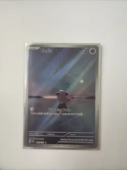 Pokemon TCG Cleffa Full Art Holo Card 202/197 Obsidian Flames Illustration Rare - Image 1