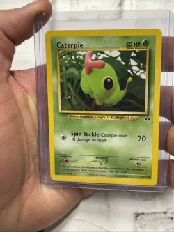 Pokemon Caterpie 53/75 Neo Discovery Regular NM/MT Pokemon Vintage Vtg Card TCG - Image 1