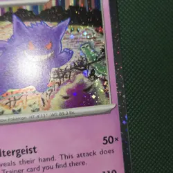 DOUBLE WHOLE SWIRL 🌀 Gengar 094/165 151 Club Cosmos Holo Nintendo Pokemon Card - Image 3