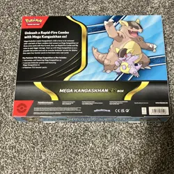 Pokemon Mega Kangaskhan EX Box Promo Booster Collectible Card Game English - Image 2