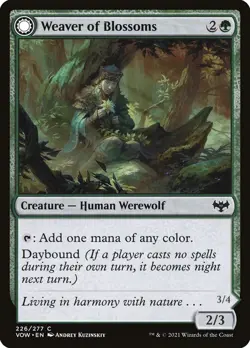 4x Weaver of Blossoms - NM - Crimson Vow - SPARROW MAGIC mtg - Image 1