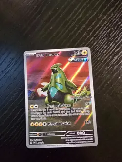 Iron Thorns - 098 (Pokemon Center) 098 Sv: Scarlet & Violet Promo Cards Holo - Image 3