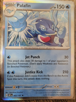 Pokemon TCG Reverse Holo / Holo Lot (9 Cards) – Palafin, Rockruff, Varoom + More - Image 2