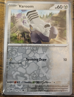 Pokemon TCG Reverse Holo / Holo Lot (9 Cards) – Palafin, Rockruff, Varoom + More - Image 4