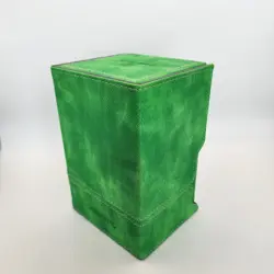 WATCHTOWER 100+ XL Deck Box GameGenic Dice Card Holder Green Magic The Gathering - Image 1