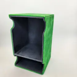 WATCHTOWER 100+ XL Deck Box GameGenic Dice Card Holder Green Magic The Gathering - Image 2