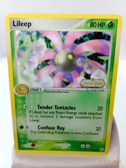 Lileep 56/92 Pokemon Legend Maker stamped Reverse Holo Card LP - Image 1