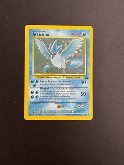 Articuno 2/62 Holo Rare Fossil Pokemon Card IC021 - Image 1