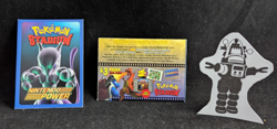 2000 Nintendo Power Pokemon Stadium Mewtwo and Blockbuster Insert Cards - Image 1