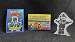 2000 Nintendo Power Pokemon Stadium Mewtwo and Blockbuster Insert Cards - Image 3