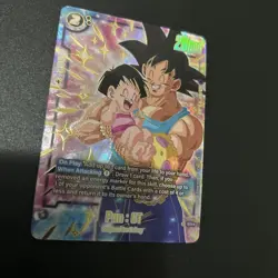 Dragon Ball TCG Card Pan GT 1st Anniversary Set FB03-125 Holofoil Gold Alt - Image 2