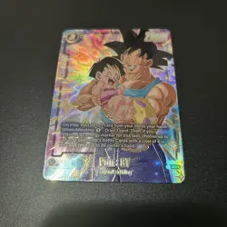 Dragon Ball TCG Card Pan GT 1st Anniversary Set FB03-125 Holofoil Gold Alt - Image 5