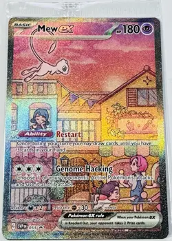 Mew ex 053 Sv: Scarlet & Violet Promo Cards Holo SEALED - Image 1