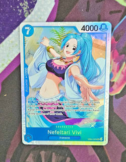 Nefeltari Vivi EB04-025 SR X4 Play Set - One Piece Card Game - Image 2