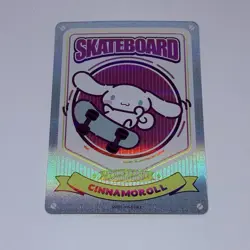 Cinnamoroll - Sanrio Kayou Trading Card Skateboard Sports Art Holo ON-13 Tc11 - Image 1