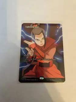 Lightning Bolt Borderless MTG Avatar: TLA Eternal-Legal Nm/M - Image 1