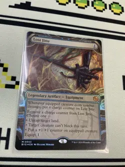 Lost Jitte (Foil) (Outlaws Of Thunder Junction: The Big Score Showcase #53) MTG - Image 1
