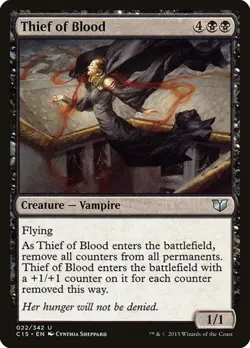 Thief of Blood Commander 2015 LP MTG - Image 1