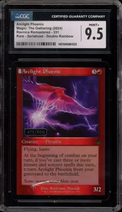 Magic The Gathering MTG Archlight Phoenix Retro Foil Serialized 473/500 CGC 9.5 - Image 1