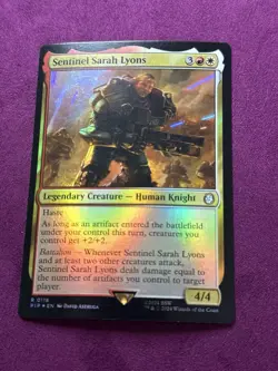 Sentinel Sarah Lyons - Foil Fallout MTG - Image 2