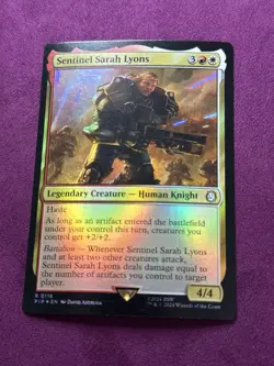 Sentinel Sarah Lyons - Foil Fallout MTG - Image 3
