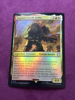 Sentinel Sarah Lyons - Foil Fallout MTG - Image 5