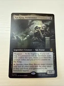Rat King Verminister Extended Art 266 Teenage Mutant Ninja Turtles Foil Exten... - Image 1