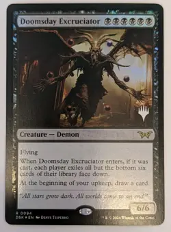 Doomsday Excruciator Duskmourn Promo Foil - MTG RARE - Image 1