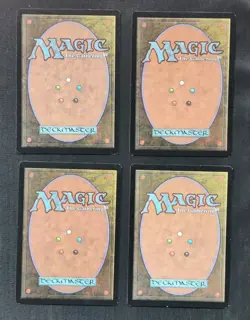 4 x MTG Impulse Visions Magic the Gathering Playset NM Unplayed See Pics - Image 2